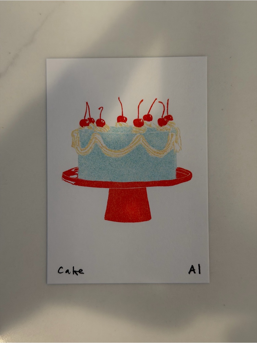 Ana Inciardi cake mini print